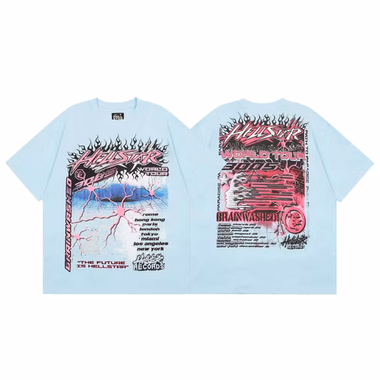 Customized Logo Striped Design Long Sleeve Polyester Polo Tee Shirts